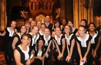 La chorale Sarasota Young Voices  à la Basilique-Cathédrale Saint-Michel de Sherbrooke